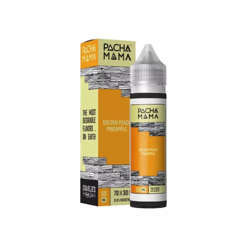 Charlie's Chalk Dust, Pacha Mama Golden Peach, 50 ml, Shortfill